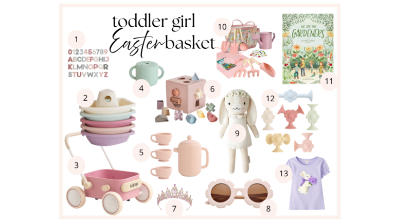 13 Adorable Easter Basket Ideas for Toddler Girls That Moms Love